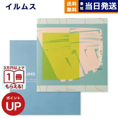 【13時までの注文で当日発送・土日祝OK】 ILLUMS (イルムス) ギフトカタログ ストロイエ カタログギフト 送料無料 内祝い お祝い お返し 新築 出産 快気 誕生日プレゼント 誕生日祝い 香典返し 昇進祝い おしゃれ 雑貨 4000円コース プレゼント 北欧 新築祝い 敬老の日