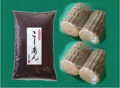 ■Crispari Monaka (20 sets) handmade set ■``Koshian 1kg'' <Bean paste/Anko>