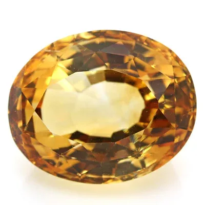 ブラジル産 天然シトリン(黄水晶)10.57ct オーバルカット 11月誕生石 ルース 宝石 《ov_270size》【1万円以上 ソーティングメモ無料】【sale-a】【mtm】