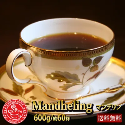 ★「マンデリン 600g」(約60杯分)★メール便で送料無料専用メール便ギリギリの300g×2袋で発送【メール便】