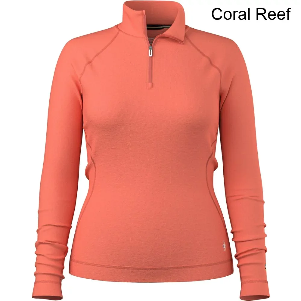 (取寄) スマートウール クラシックサーマルメリノベースレイヤークォータージップ - レディース smartwool Classic Thermal Merino Base Layer Quarter-Zip - Women's