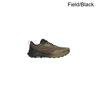 (To order) Saucony men's Peregrine 16 Trail Running Shoe - Men's Field/Black