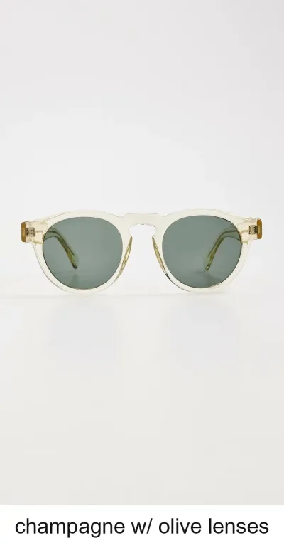 (取寄) イレステーバ レナード サングラス Illesteva Leonard Sunglasses champagne w/ olive lenses