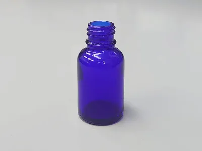 遮光瓶 Tコバルト 30ml 瓶のみ