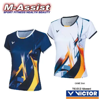 【マラソンポイント】 VICTOR T61012 Women ウーマン ゲームシャツ ビクター JTEKT BADMINTON バドミントン祭 エムアシスト