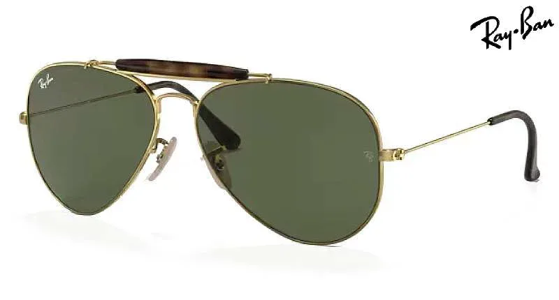 【Ray-Ban】レイバン サングラス RB3029-181 アウトドアーズマン (度入り対応/フィット調整対応