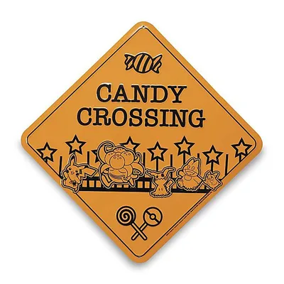 Candy Crossing ポケモン ハロウィン ブリキ看板 / Pokemon Center(ポケモンセンター)