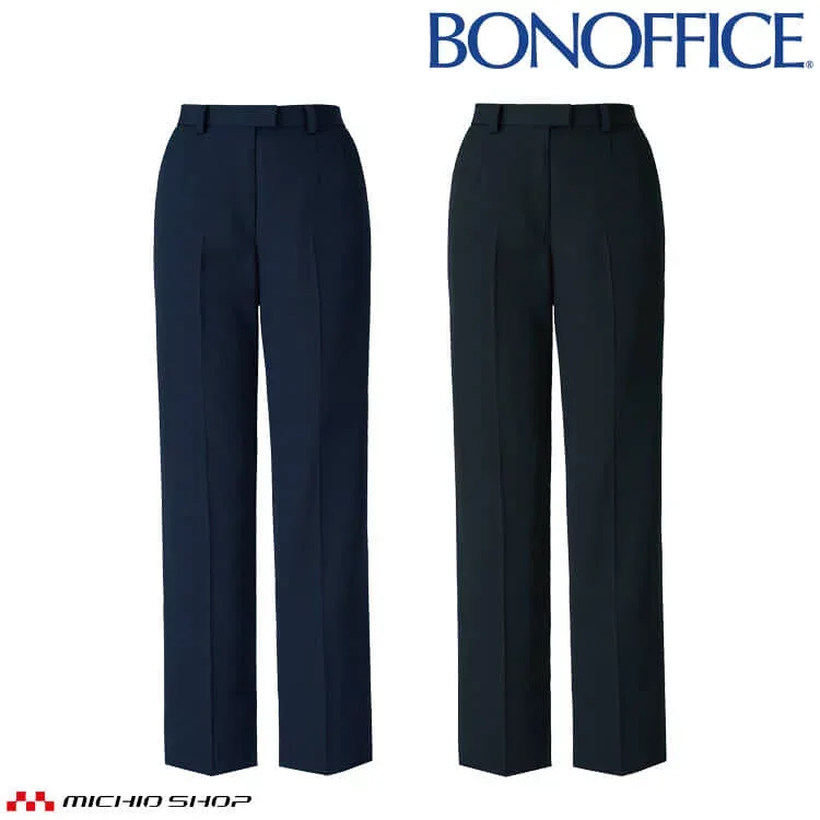 事務服 制服 BONOFFICE ボンオフィス パンツ AP6803 ドライイーズボトム ボンマックス 2026年春夏新作 サイズ5号~15号