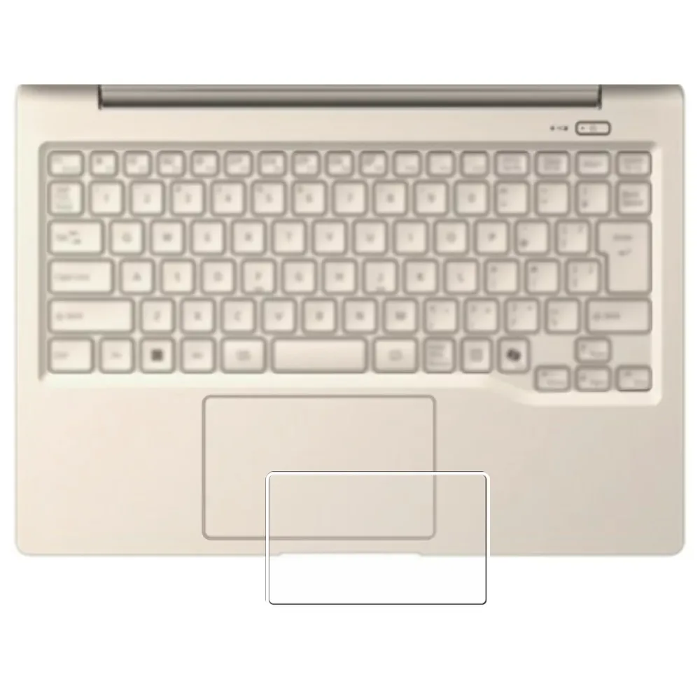 【2枚セット】Fujitsu FMV LIFEBOOK MH55/J3 WMB/J3 2024年10月モデル 用 抗菌 抗ウイルス 防指紋 クリア タッチパッド 専用 保護 フィルム ★ トラックパッド フジツウ エフエムブイ ライフブック
