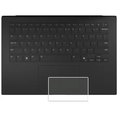 LG gram 14 14Z90U 2026年モデル 用 抗菌 抗ウイルス 防指紋 クリア タッチパッド 専用 保護 フィルム ★ トラックパッド エルジー エレクトロニクス グラム フォーティーン