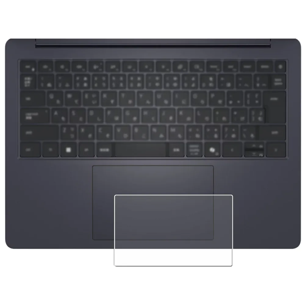 Dell 14S DS14260 DS14265 2026年モデル 用 超撥水 すべすべ 抗菌 抗ウイルス クリア タイプ タッチパッド 専用 保護 フィルム ★ トラックパッド デル フォーティーンエス