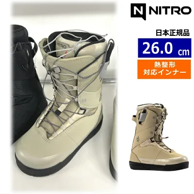 【早期予約商品】 26-27 NITRO MONARCH TLS カラー:Nitro X Christy Prior 26cm ナイトロ モナーク レディース スノーボードブーツ スピードレース 熱成型対応 ニューモデル