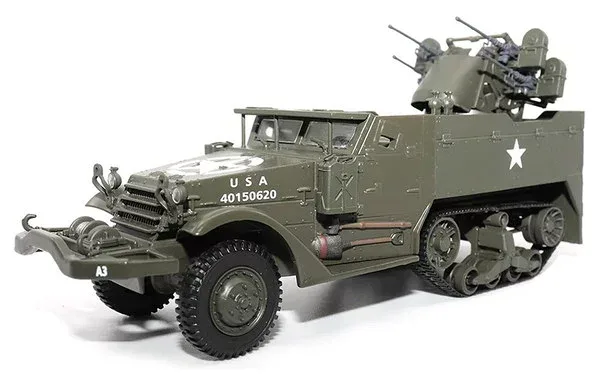 【送料無料】 Militaria 1/43 Personnel Carriersシリーズ M16 Multiple Gun Motor Carriage (多連装自走砲) アメリカ軍 完成品 MPC23202