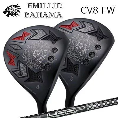 カスタムクラブ/EMILLID BAHAMA CARLVINSON CV8 FAIRWAY WOOD NEO Loop Prototype FW Sevenエミリッドバハマ カールビンソン CV8 フェアウェイウッド ループ プロトタイプ FW 7