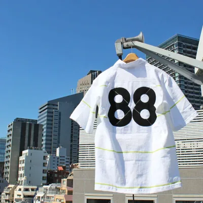 BARBARIAN "NEW JAPAN SIZE SPEC" XSE-06 8oz REGULER SHORT SLEEVE RUGBY JERSEY with Uniform Number 背番号 ラガーシャツ 襟付き メンズ 半袖 ライトウエイト カナダ製 WHITE/PINE S-XL 正規代理店商品 送料無料!