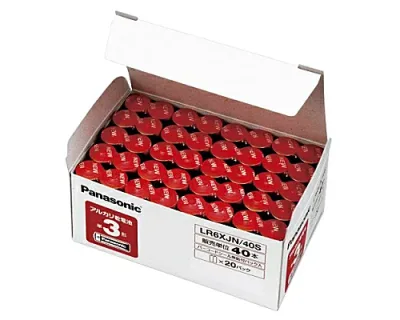 【Panasonic/パナソニック】 単3形アルカリ乾電池 業務用パック 40本入 LR6XJN/40S