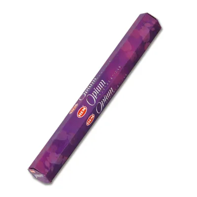 ヘム HEM スティック OPIUM オピウム 1箱 約20本入り 単品 インド香 インセンス ヘキサ 六角 ヘクサ