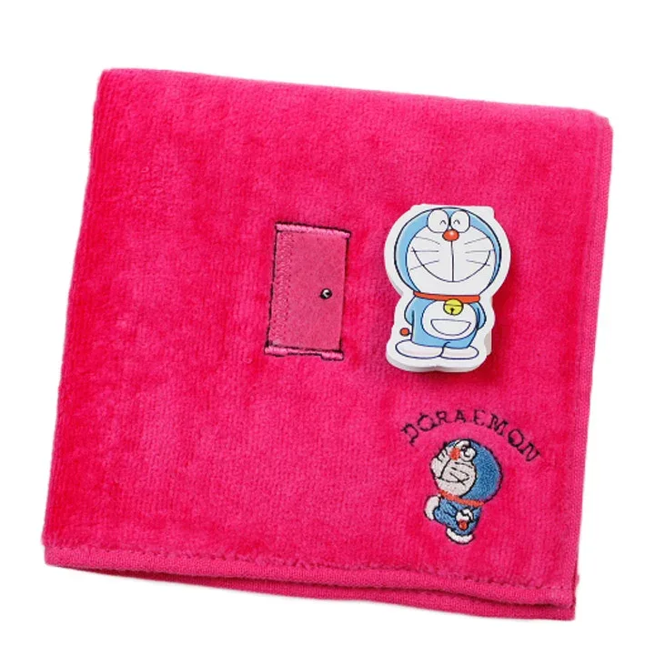 ドラえもん タオルハンカチ タオル ハンカチ 1枚 レディース メンズ ドラえもん どこでもドア 刺繍 綿 マゼンタ ピンク レッド ユニセックス 20代 30代 40代 50代 60代 プレゼント ギフト おしゃれ かわいい 仕掛け付 タオル ハンドタオル ポイント消化
