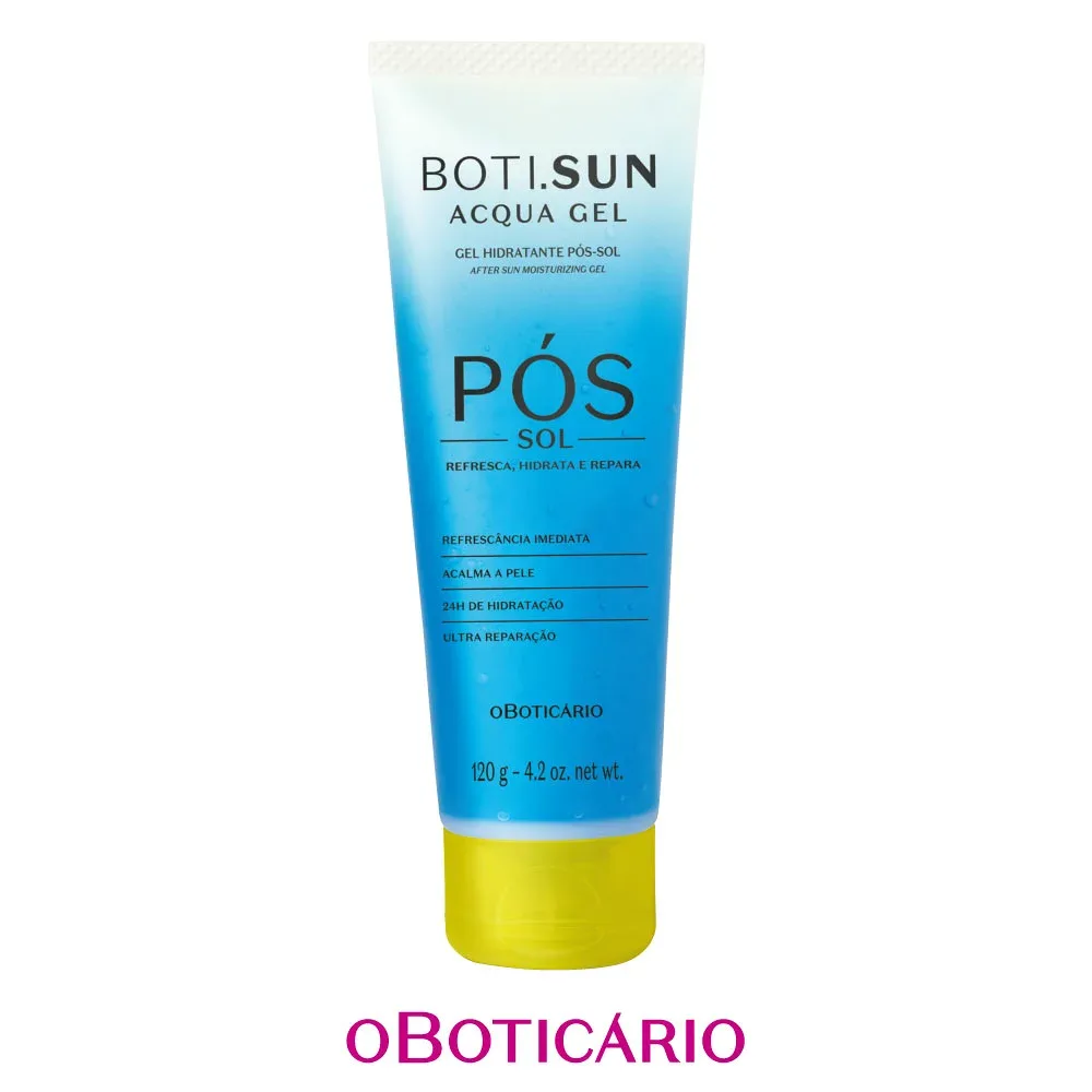 オ・ボチカリオ プロテトール ソーラー アクアジェル ボチ サン アフタージェル◆OBOTICARIO ACQUA GEL HIDRATANTE POS-SOL BOTI SUN 120g