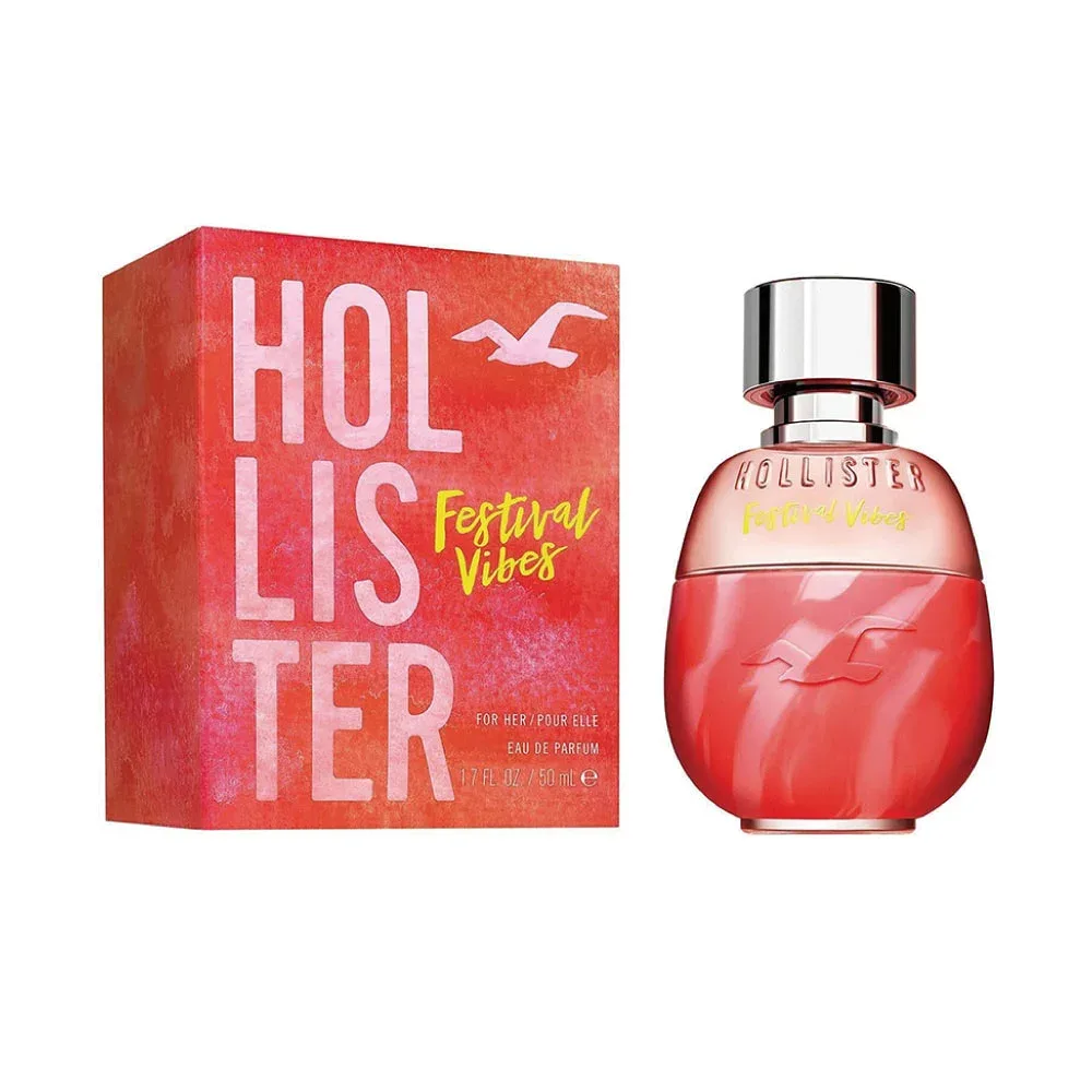 HOLLISTER ホリスター ◆ホリスター フェスティバルバイブスフォーハー オードパルファン 香水 フレグランス 女性用 ウーマン 誕生日 新生活 クリスマス プレゼント ギフト インポート im-edp-hollifestival