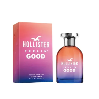 HOLLISTER ホリスター ◆ホリスター フィーリングッドフォーハー オードパルファン 香水 フレグランス 女性用 ウーマン 誕生日 新生活 クリスマス プレゼント ギフト インポート im-edp-holligoodher
