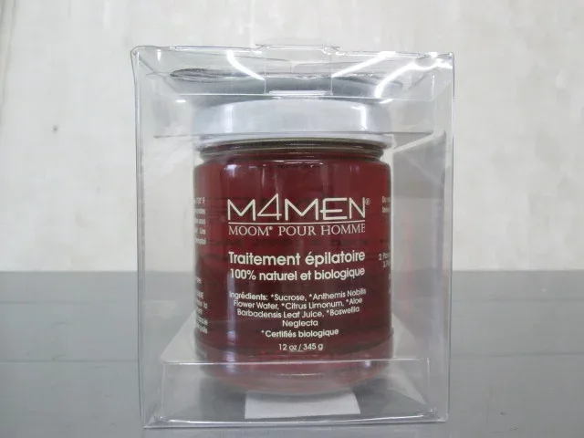 MOOM FOR MEN M4MEN ヘアーリムーバル 脱毛ワックス 345g(1)(0712GH)8BM-1S【RCP】