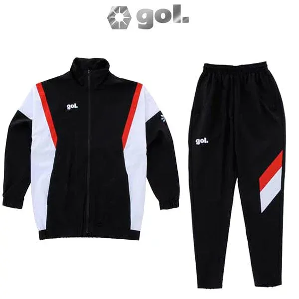 ゴル トラックジャケット パンツ 上下セット サッカー フットサル スポーツ トレーニング ウエア G953-303-G954-304 gol
