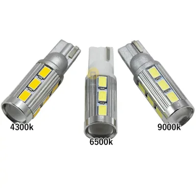T10 LED T16 LED 11w CREE ポジション・バックランプ ホワイト 無極性【ハイブリッド車対応】