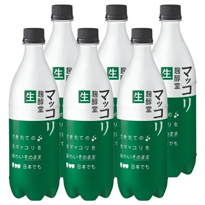 麹醇堂 生マッコリ 750ml×6本セット クッスンダン 韓国お酒 韓国マッコリ 冷蔵便