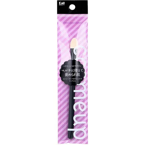 【5個セット】 貝印 cosmeup メイクブラシ HC-3764 シリコーン マルチチップ コンシーラー リップ シャドウ 化粧 小鼻 目元 スキンケア