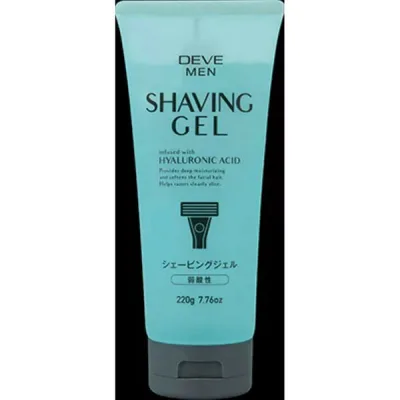 熊野油脂 ディブメン シェービングジェル 220ml 男性用 髭剃りジェル DEVE MEN オーラルケア
