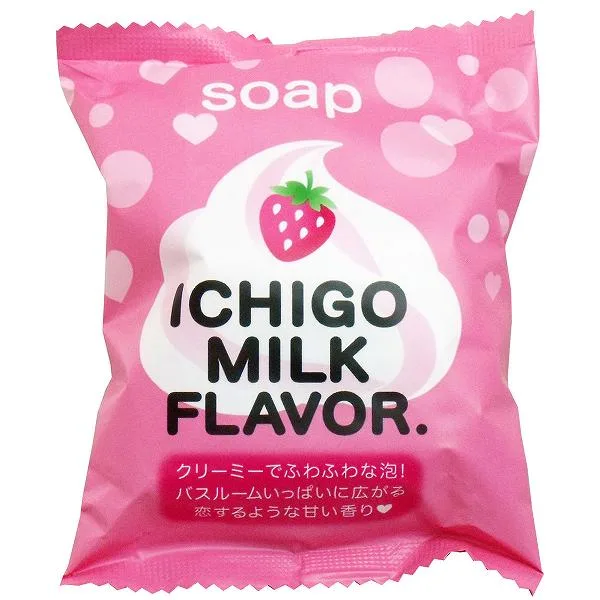 【6個セット】 ペリカン プチベリィソープ いちごミルク 石鹸 固形石けん 洗顔 ハンドソープ バスソープ スキンケア 香り付き SOAP せっけん