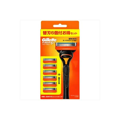 ジレット フュージョン 替刃 4個入 カミソリ 髭剃り メンズ シェービング Gillette FUSION