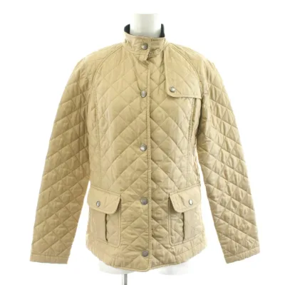 【中古】ブルックスブラザーズ BROOKS BROTHERS キルティングジャケット 中綿 アウター 0 ベージュ /AN43 レディース 【ベクトル 古着】 251204