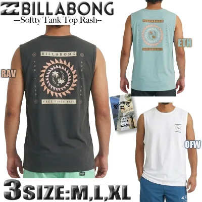【最短翌日配達】 【2026年夏】 ビラボン ラッシュガード メンズ タンクトップ BILLABONG ノースリーブ Tシャツ 水陸両用 水着 サーフブランド【あす楽対応】BG01A-859