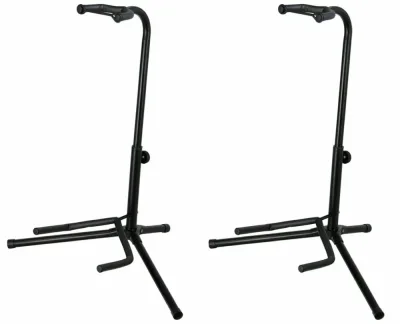 ARIA ギタースタンド 2本セット GS-2003B エレキギター エレキベース アコースティックギター 兼用 アリア【送料無料】【あす楽】【祝!!楽天ランキング1位】