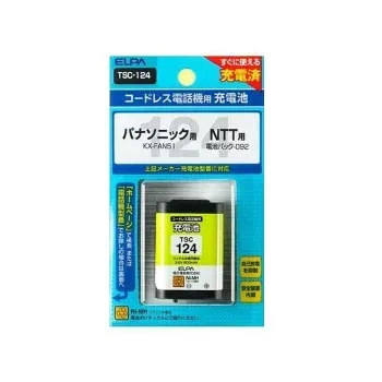 ELPA(エルパ) 電話機用充電池 TSC-124 1835500