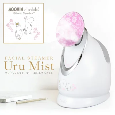 MOOMIN 美ルル ウルミスト ムーミン フェイススチーマー 保湿 乾燥対策 微粒子ミスト 美顔器 スキンケア 加湿器 ギフト