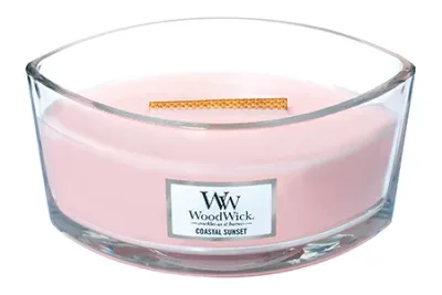 WoodWick/ウッドウィック アロマキャンドル ハースウィック コースタルサンセット WW940053063