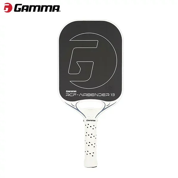 GAMMA ピックルボールパドル RCF AIRBENDER 13 PICKLEBALL PADDLE ラケット ガンマ エアベンダー BLACK 黒 ブラック 13mm 試合 ゲーム