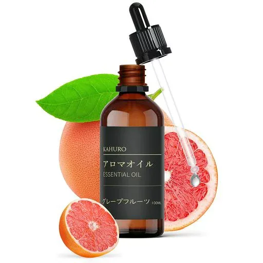 Kahuro グレープフルーツ 精油 100ml エッセシャンオイル 純天然抽出 アロマオイル アロマディフューザー用 アロマストーン用 柑橘系