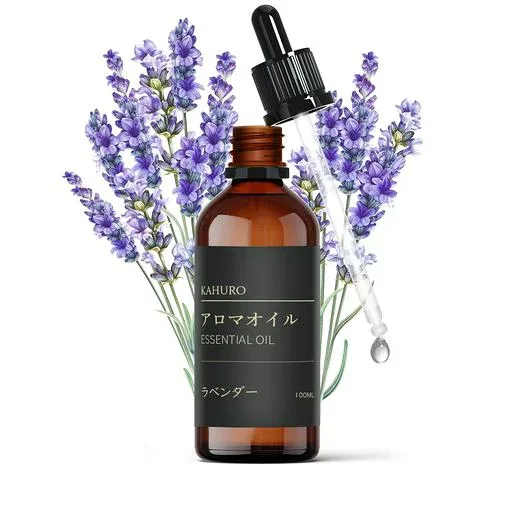 Kahuro ラベンダー 精油 100ml エッセシャンオイル 純天然抽出 アロマオイル アロマディフューザー用 アロマストーン用 フローラル系