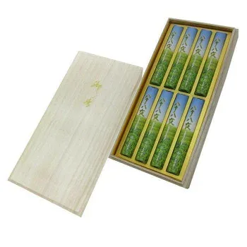 【暮らしラクラク応援セール】薫寿堂 (八十八夜)(微煙) 短寸8把入桐箱 3000【取り寄せ・返品不可商品】