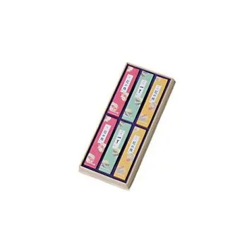 【暮らしラクラク応援セール】奥野晴明堂 和花(桜・紅梅・一葉) 短寸6箱入 桐箱入り【取り寄せ・返品不可商品】