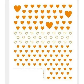 【暮らしラクラク応援セール】TSUMEKIRA(ツメキラ) ネイルシール es カラーハート ORANGE(オレンジ) ES-CHT-006【取り寄せ・返品不可商品】