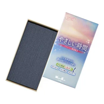 【暮らしラクラク応援セール】日本香堂 やさしい時間 清らかなしゃぼんの香り バラ詰 26601【取り寄せ・返品不可商品】