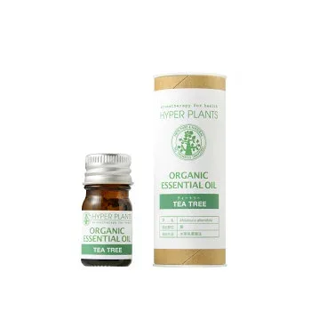 【暮らしラクラク応援セール】HYPER PLANTS ハイパープランツ オーガニックエッセンシャルオイル ティートリー 5ml HE0009【取り寄せ・返品不可商品】