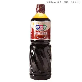 【暮らしラクラク応援セール】友盛貿易 味達美 氷糖老抽 中国醤油(甘口) 1L×12本 0210327【軽減税率対象商品】【取り寄せ・返品不可商品】