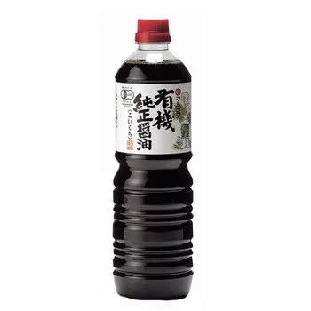 【暮らしラクラク応援セール】丸島醤油 有機純正醤油(濃口) ペットボトル 1L×2本 1217【軽減税率対象商品】【取り寄せ・返品不可商品】