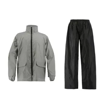 【暮らしラクラク応援セール】弘進ゴム B-1200 リュック対応レインスーツ グレー LL H1200BB【取り寄せ・返品不可商品】